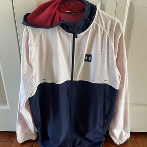 Under Armour zip up jacket mens size Large